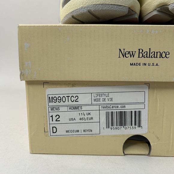 New Balance x Teddy Santis Shoes 990v2 “Sea Salt” 2024 - Picture 5 of 5